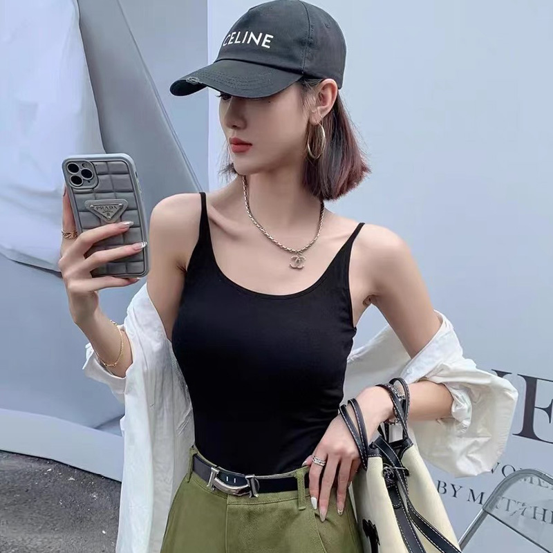 免穿文胸吊带美背背心（胸垫款）