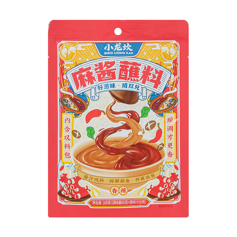 分销-香辣麻酱蘸料100g*3