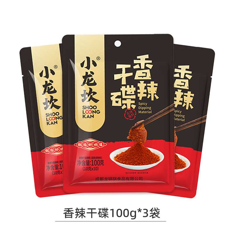 小龙坎香辣干碟100g