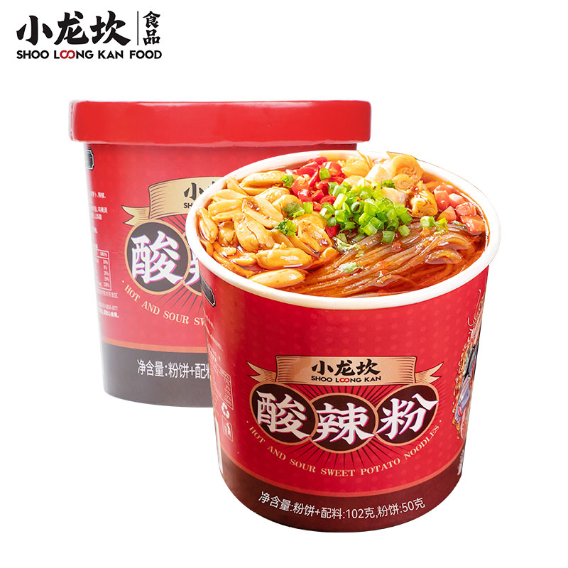 小龙坎酸辣粉102g*1桶（红汤）