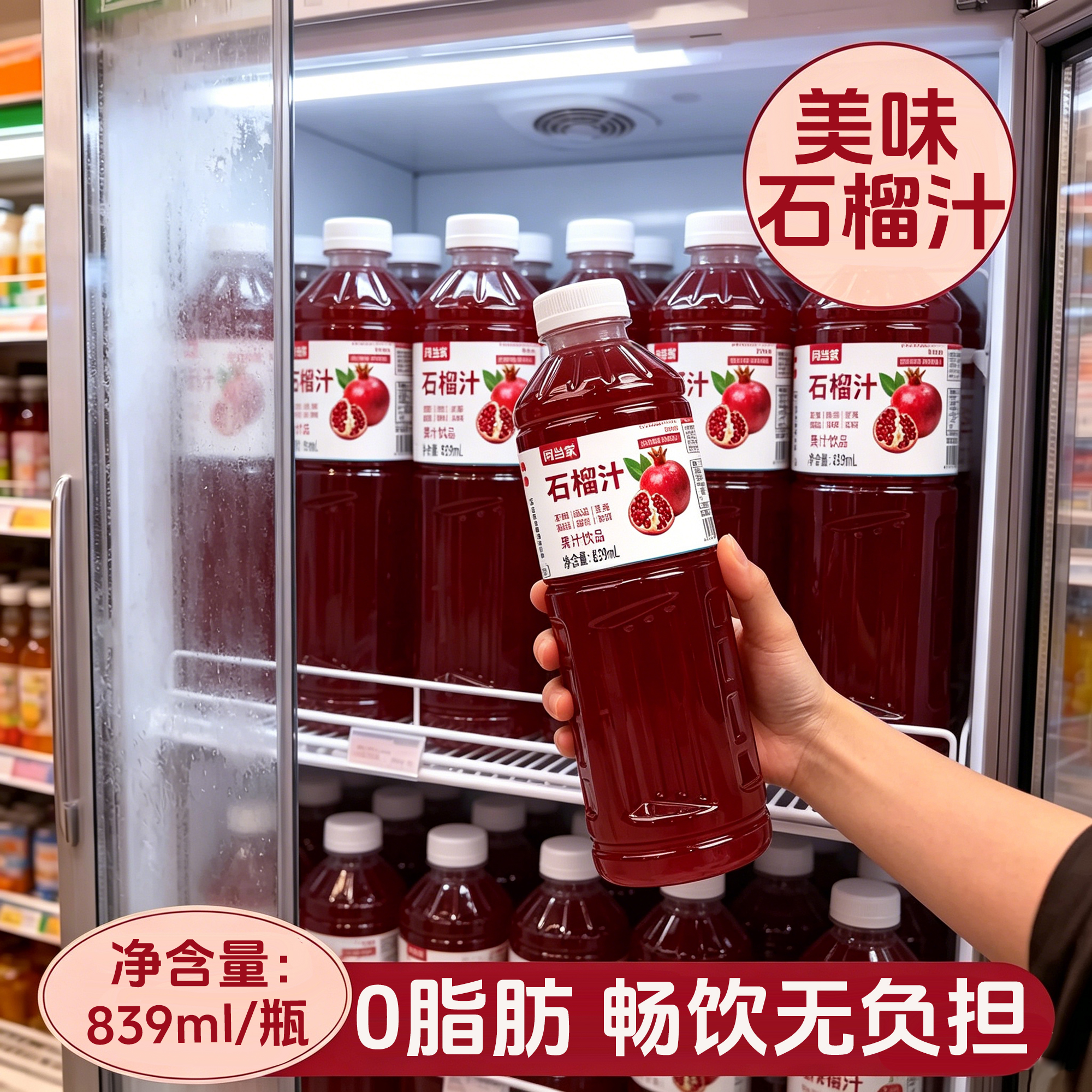 闫当家石榴汁839ML*1瓶