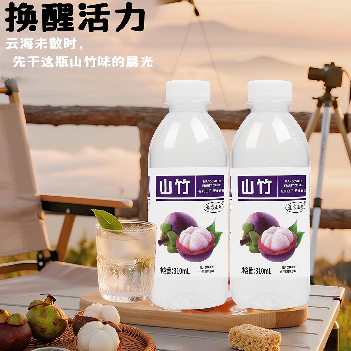 焦农山泉山竹汁310ML*12瓶