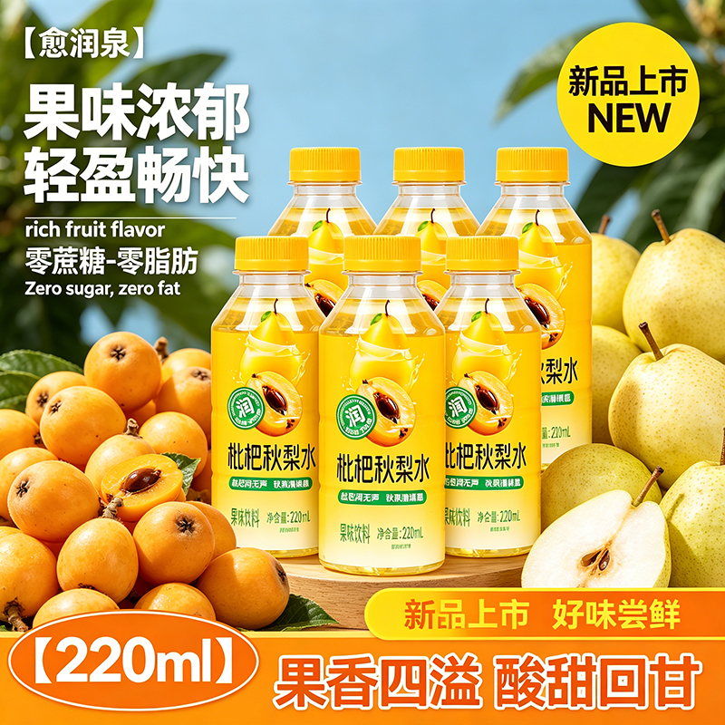 愈润泉枇杷秋梨水220ML*瓶