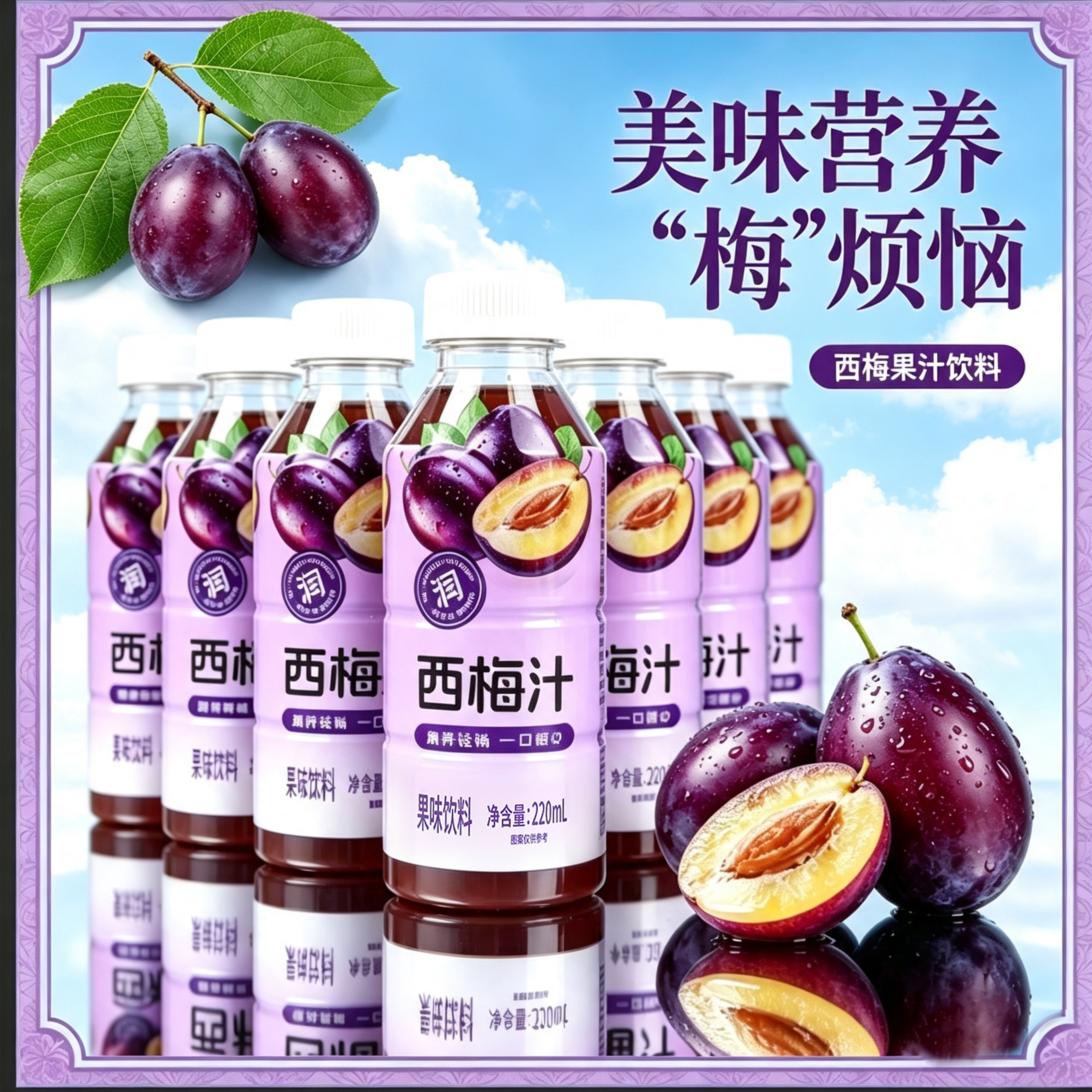 愈润泉西梅汁220ML*瓶