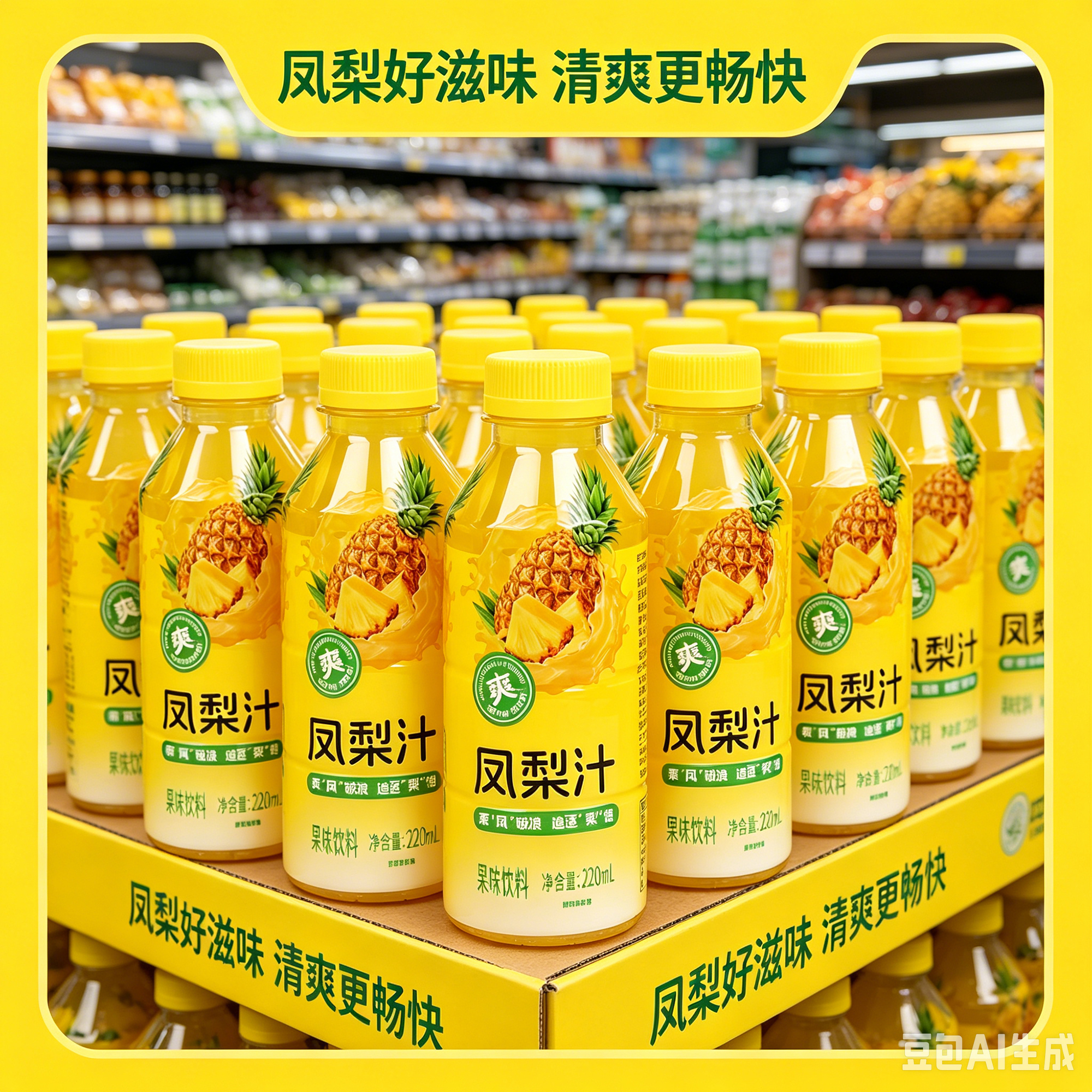 愈润泉凤梨汁220ML*瓶