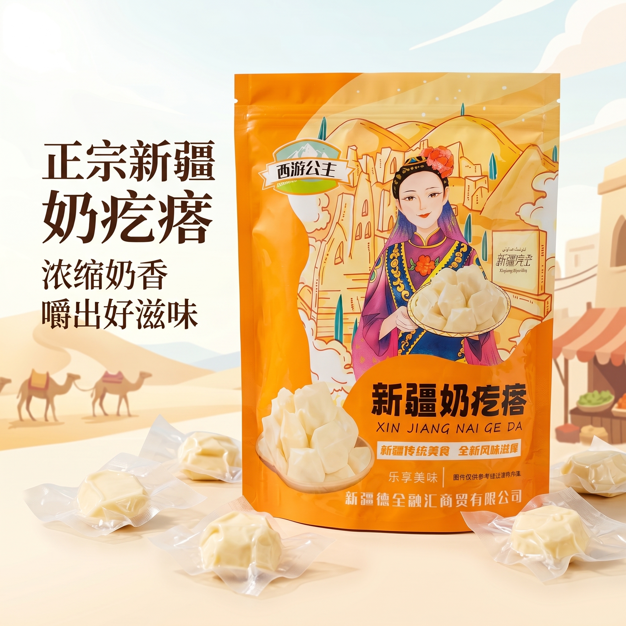 500g奶疙瘩原味*3