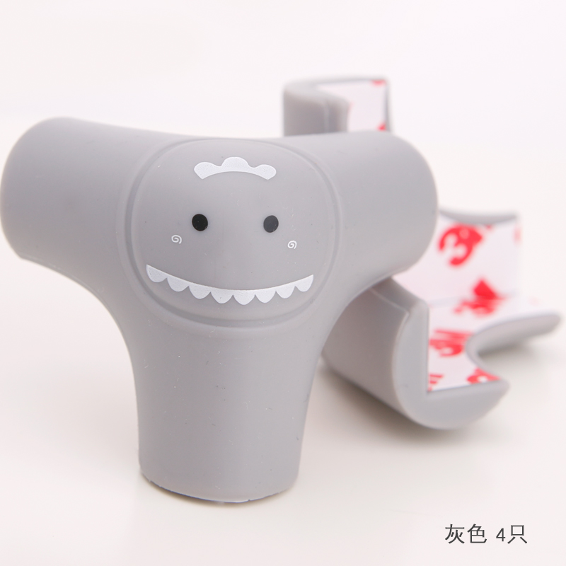 防撞护角安全防碰头防磕碰硅胶顶吸抽油烟机厨房家具桌子保护角套