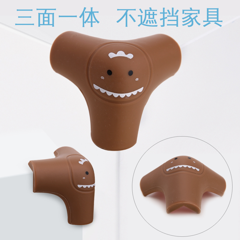 防撞护角安全防碰头防磕碰硅胶顶吸抽油烟机厨房家具桌子保护角套