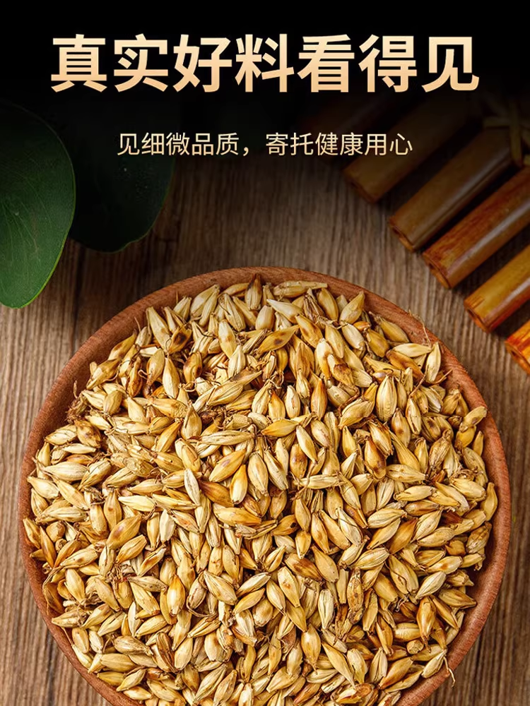 炒麦芽100g