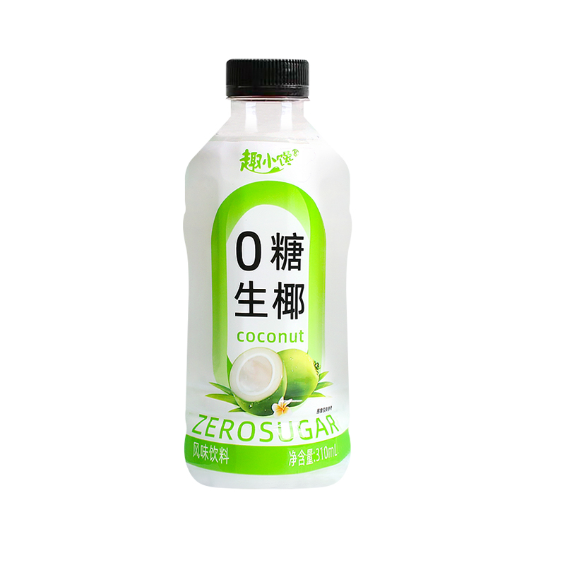 网红0糖生椰风味饮料一整箱310ml小瓶装学生便携椰子果汁果味饮品