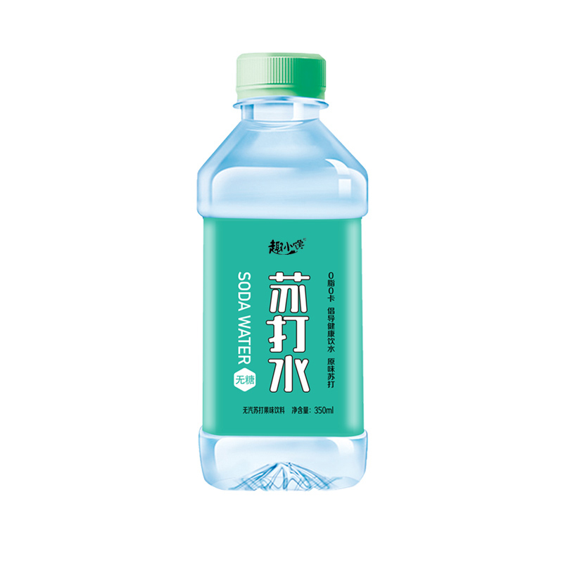 苏打水无汽果味饮料350ml/瓶一整箱0糖0脂无糖饮品原味苏打水饮料